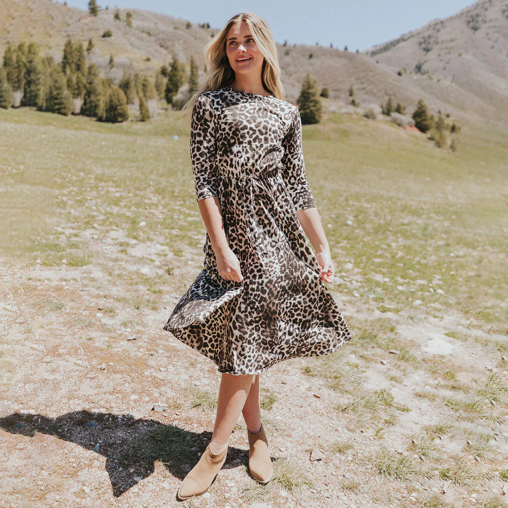 Lyla Dress (Leopard) - Image 5