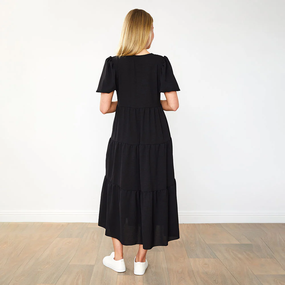 Mabel Dress (Black) - Image 11