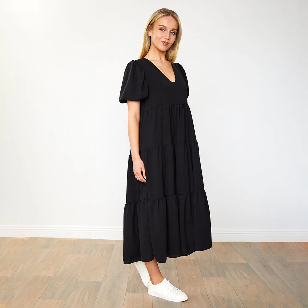 Mabel Dress (Black) - Image 8