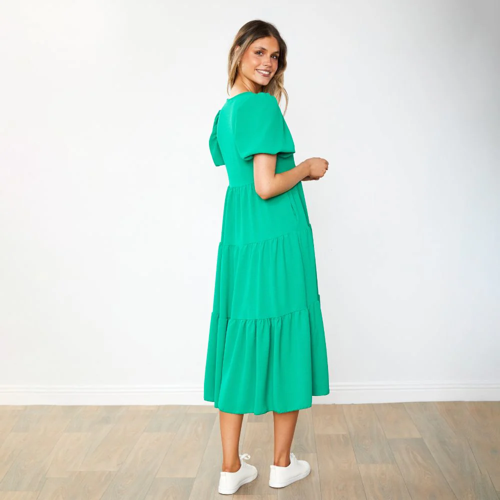 Mabel Dress (Emerald) - Image 17