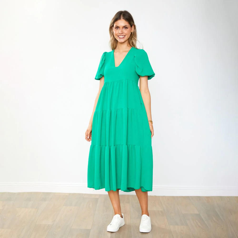 Mabel Dress (Emerald) - Image 3