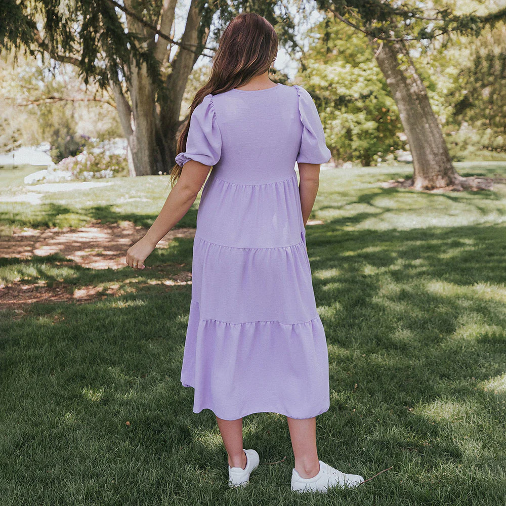 Mabel Dress (Lavender) - Image 10