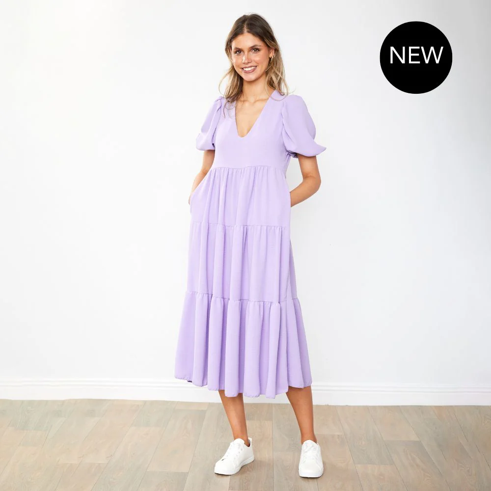 Mabel Dress (Lavender) - Image 11