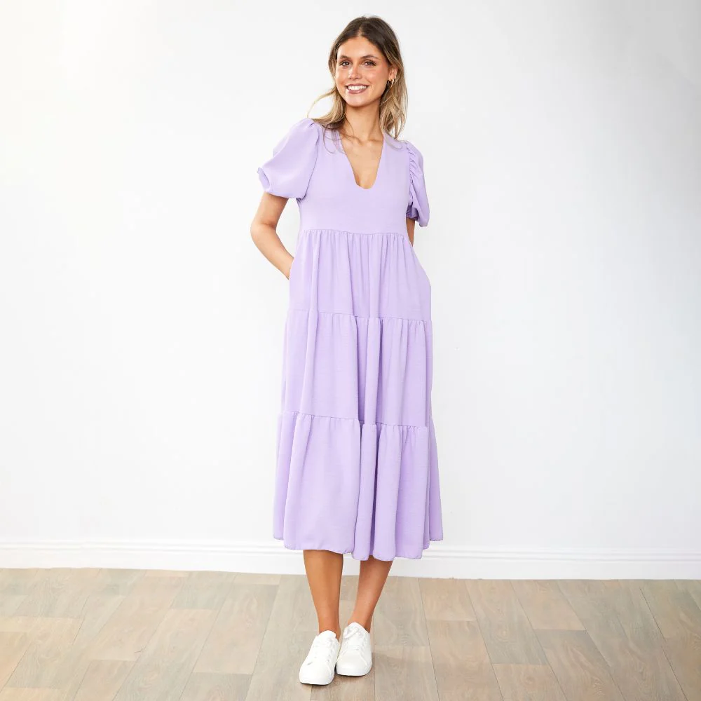 Mabel Dress (Lavender) - Image 12