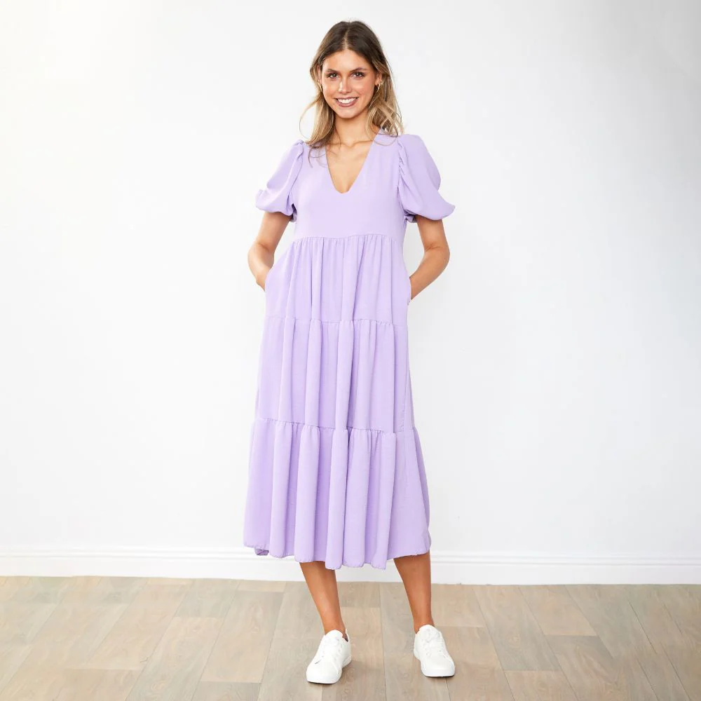 Mabel Dress (Lavender) - Image 13