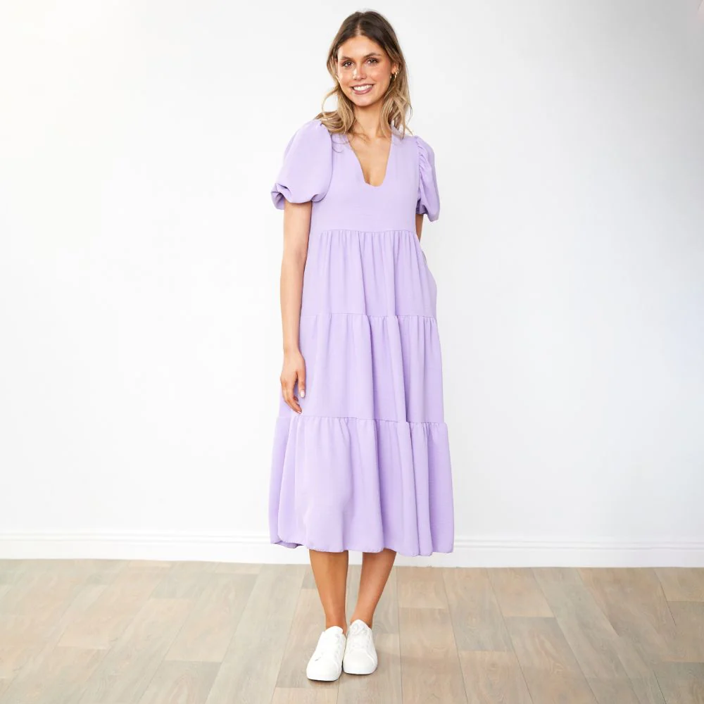 Mabel Dress (Lavender) - Image 14