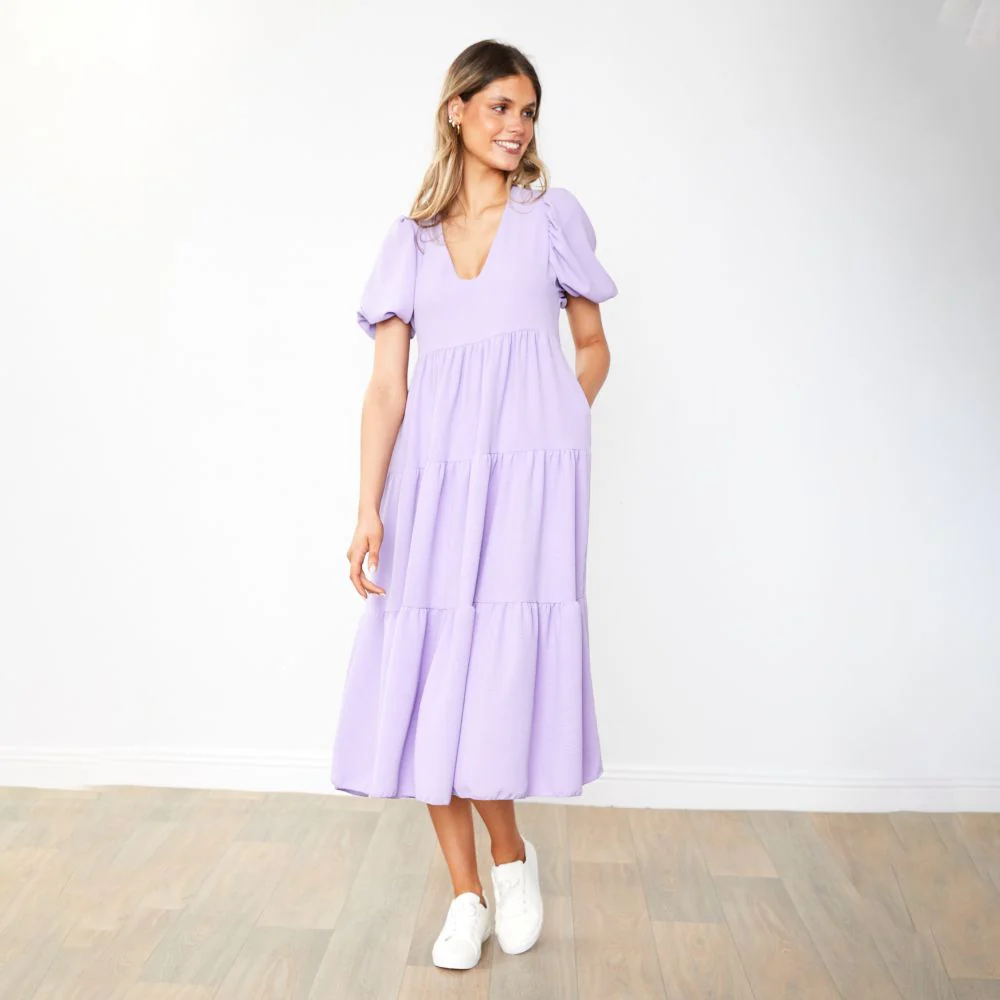 Mabel Dress (Lavender) - Image 15