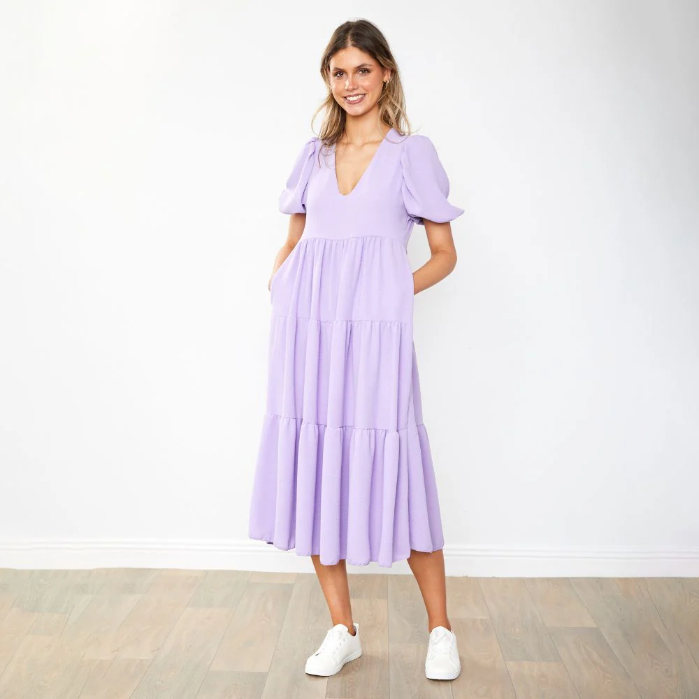 Mabel Dress (Lavender) - Image 16