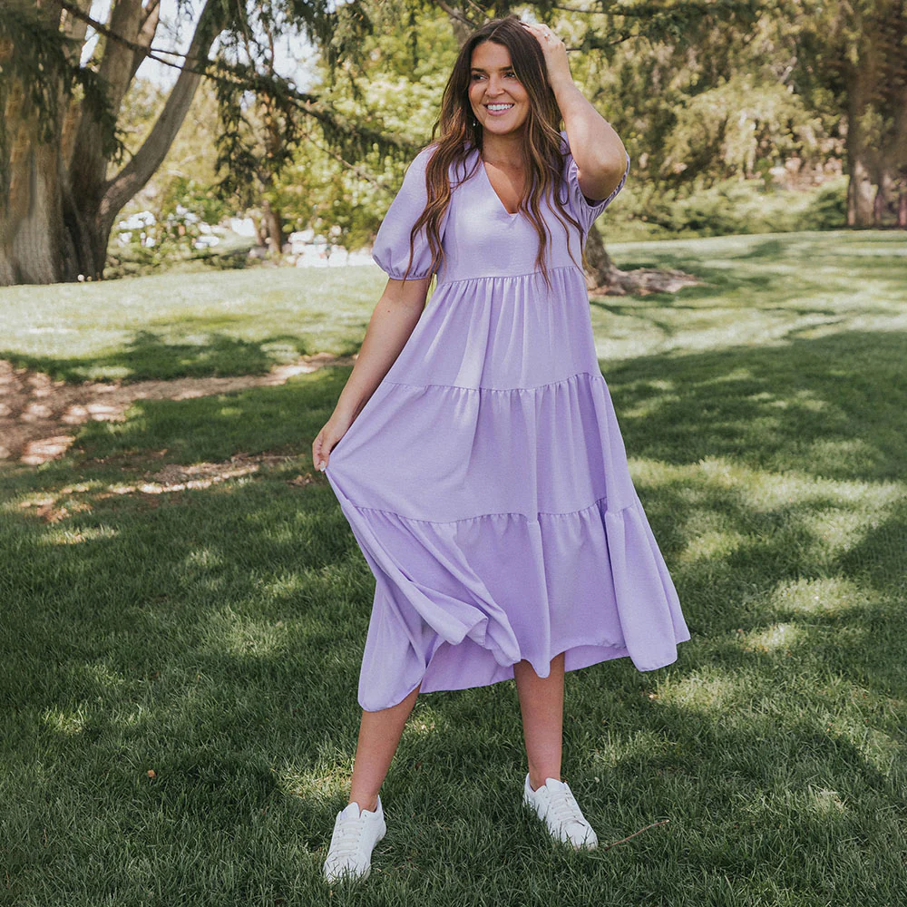Mabel Dress (Lavender) - Image 2