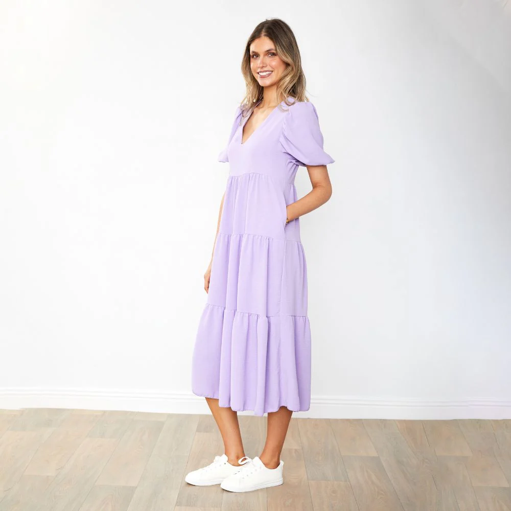 Mabel Dress (Lavender) - Image 22