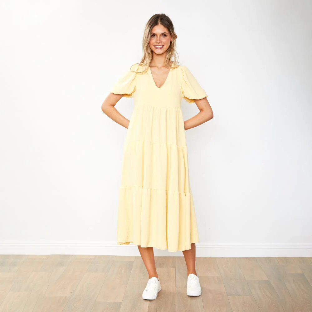 Mabel Dress (Lemon) - Image 12