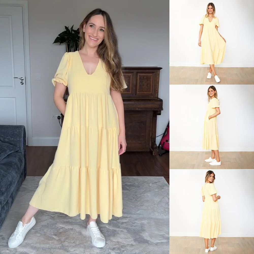 Mabel Dress (Lemon) - Image 15