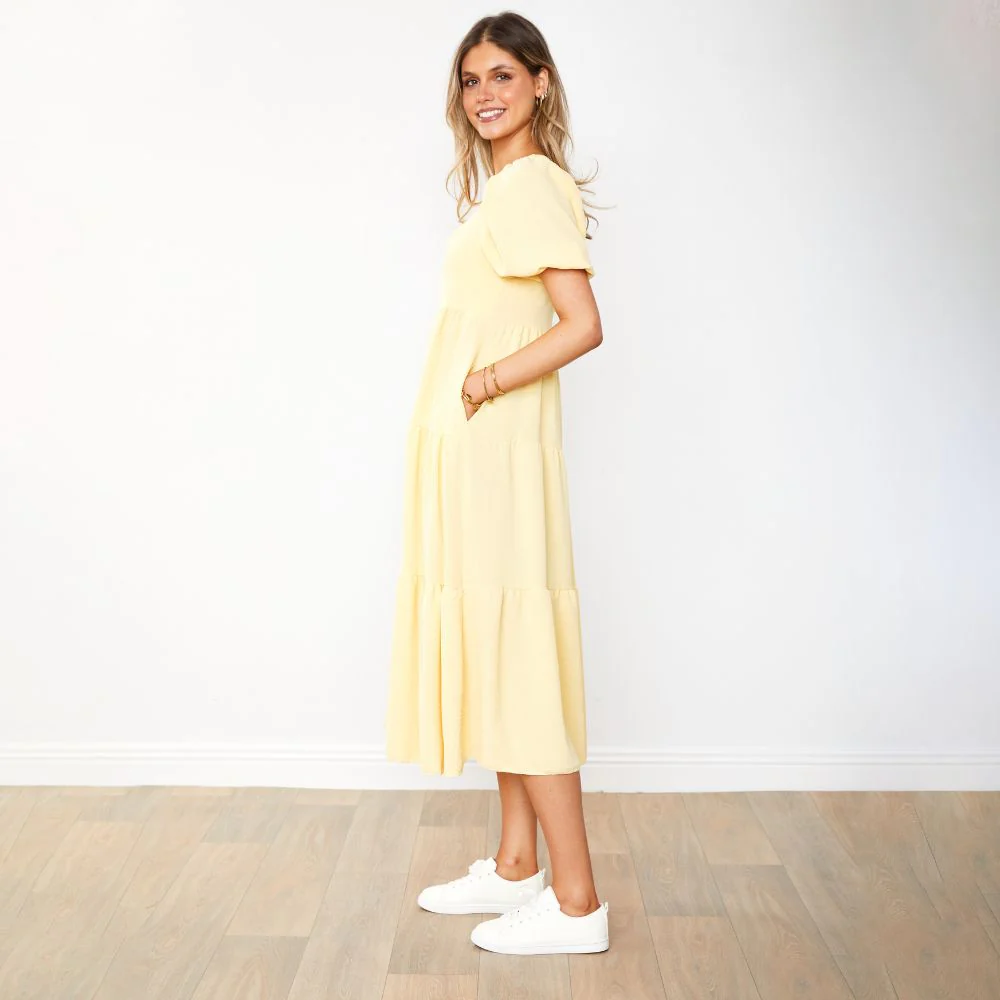 Mabel Dress (Lemon) - Image 16