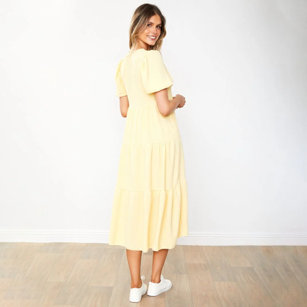 Mabel Dress (Lemon) - Image 17