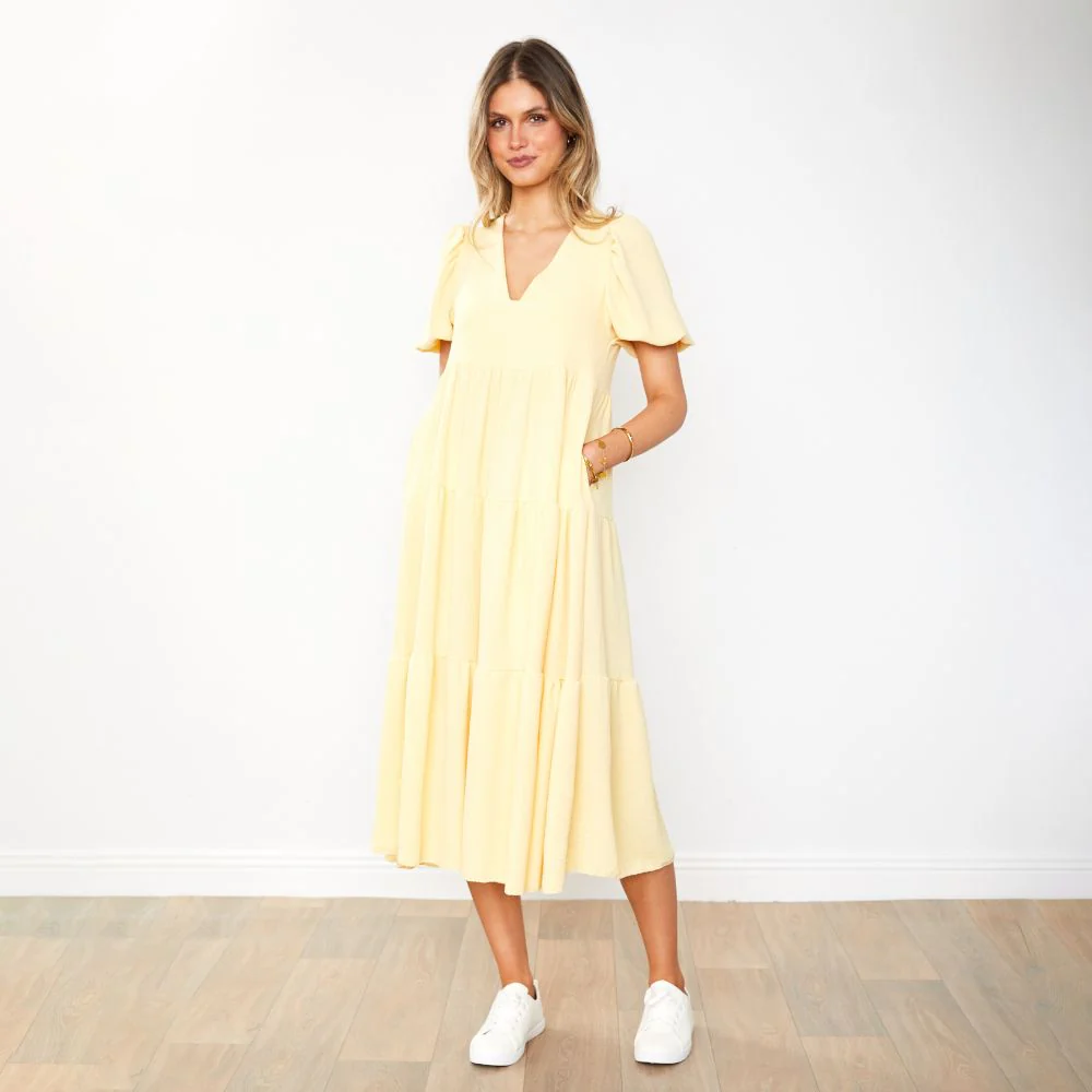 Mabel Dress (Lemon) - Image 7