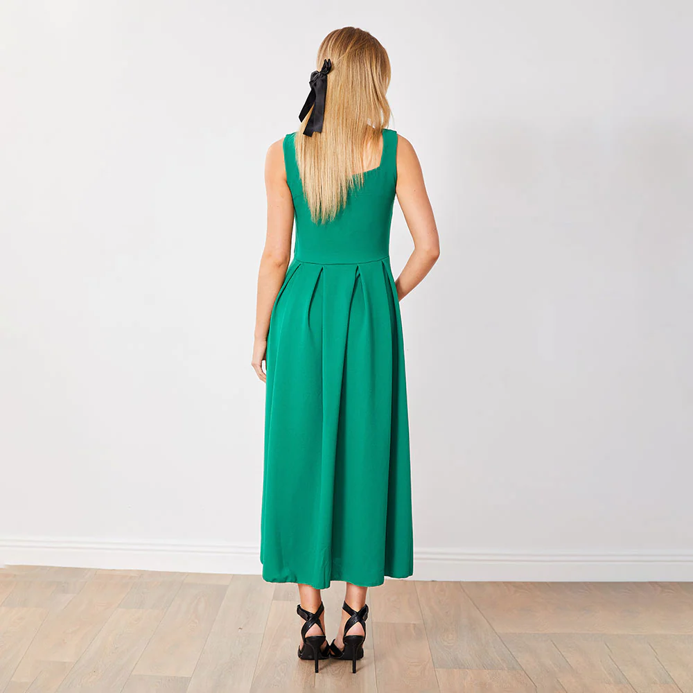 Maddie Dress (Green) - Image 10