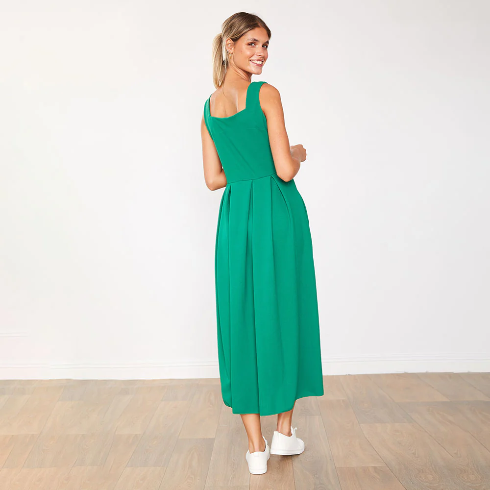 Maddie Dress (Green) - Image 12