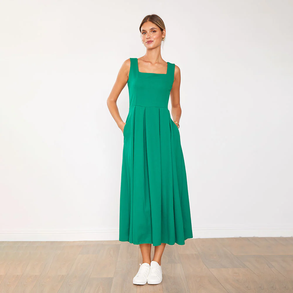 Maddie Dress (Green) - Image 2