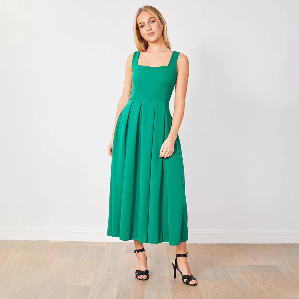 Maddie Dress (Green) - Image 8