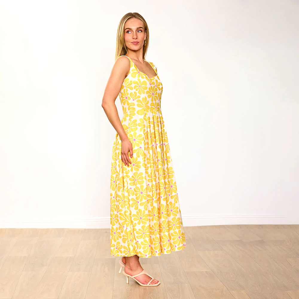Maddie Dress (Lemon Daisy) - Image 10