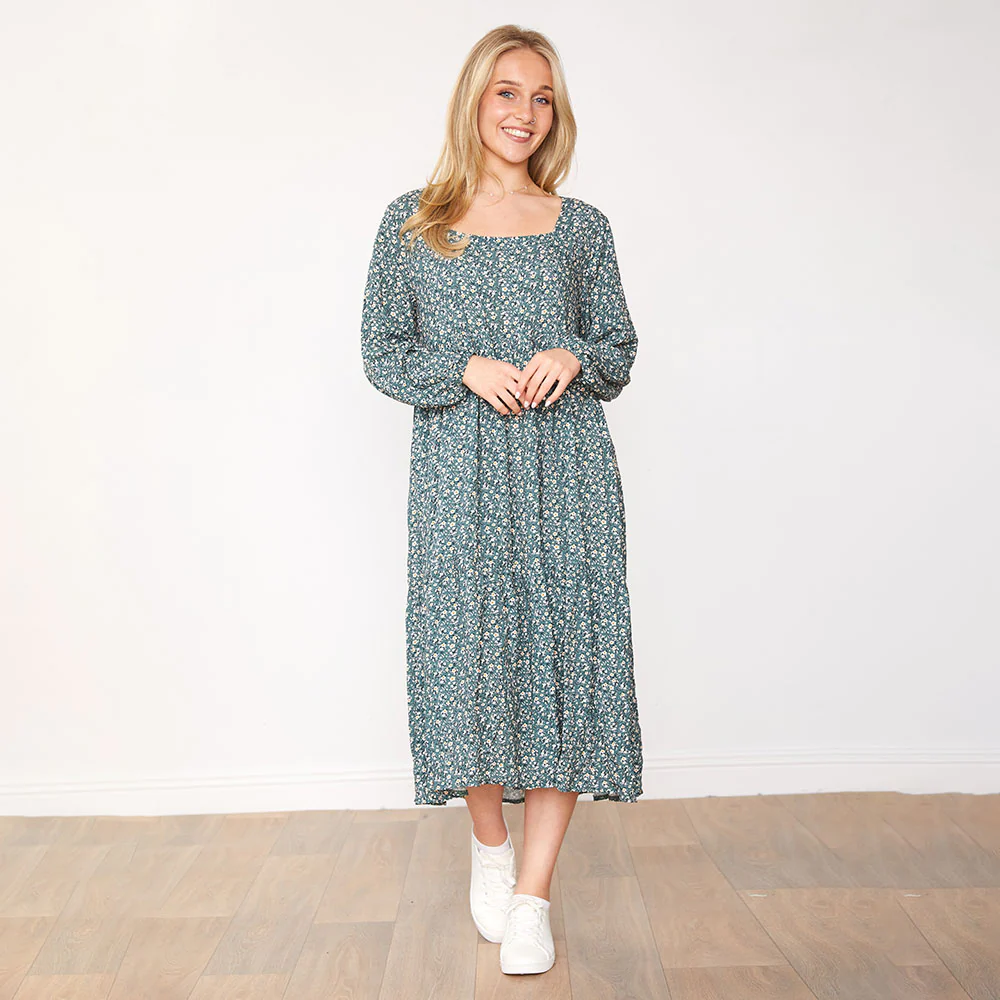 Madison Dress (Green) - Image 4