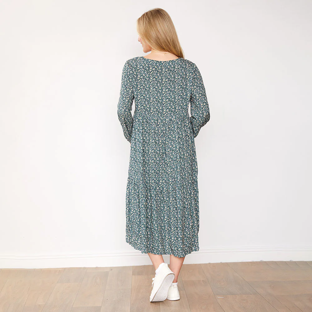 Madison Dress (Green) - Image 7