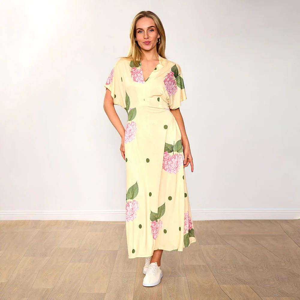 Maisie Dress (Lemon Blossom) - Image 10