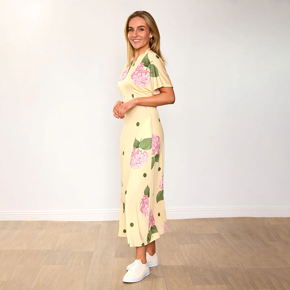 Maisie Dress (Lemon Blossom) - Image 7