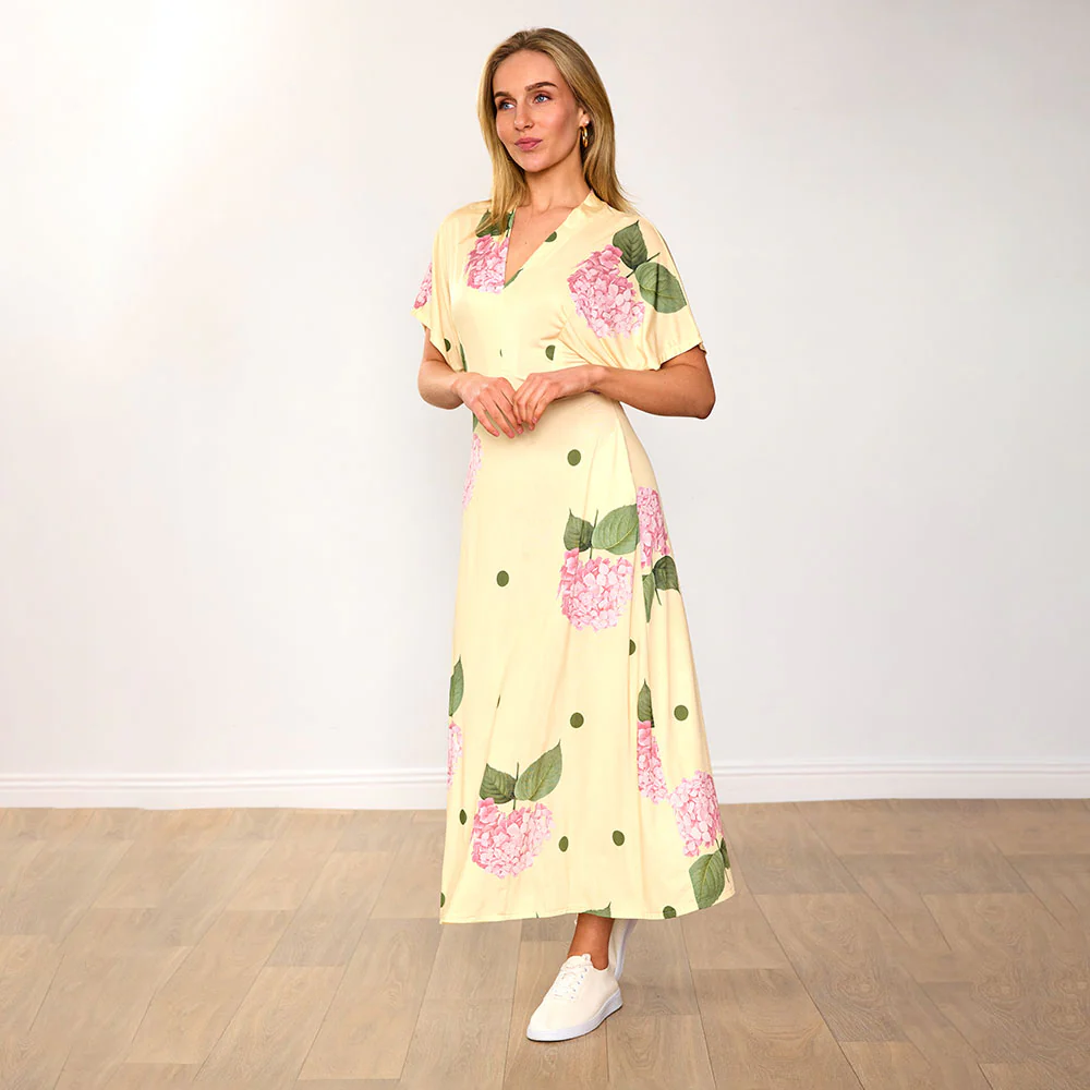Maisie Dress (Lemon Blossom) - Image 8