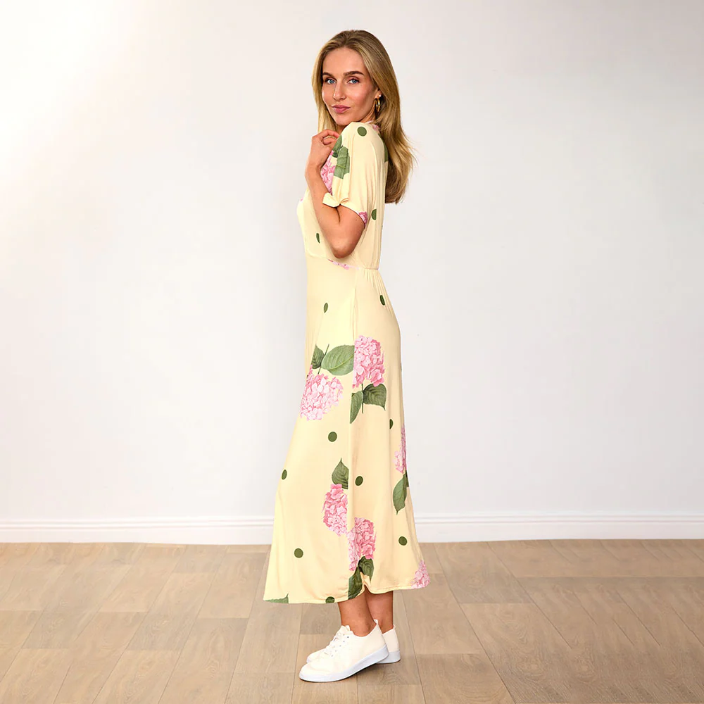 Maisie Dress (Lemon Blossom) - Image 9