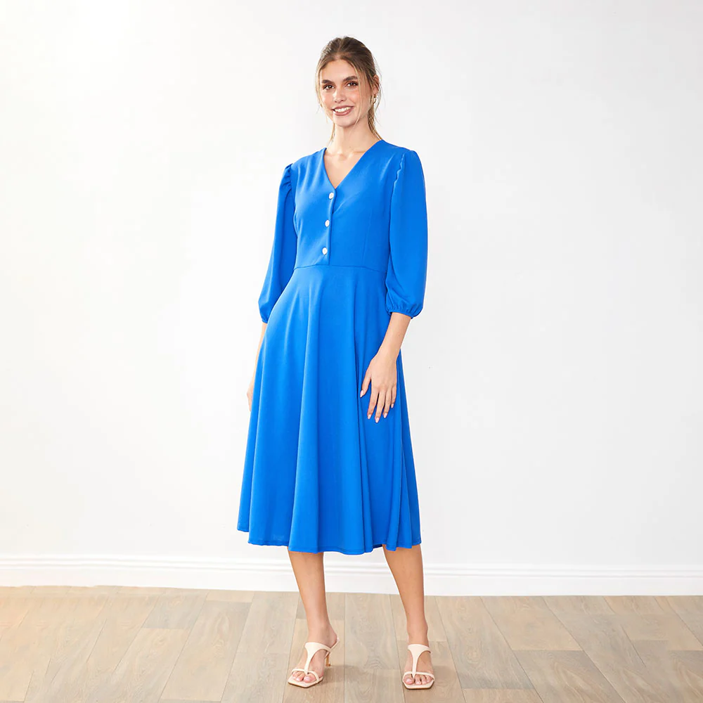 Maisy Dress (Cobalt) - Image 5