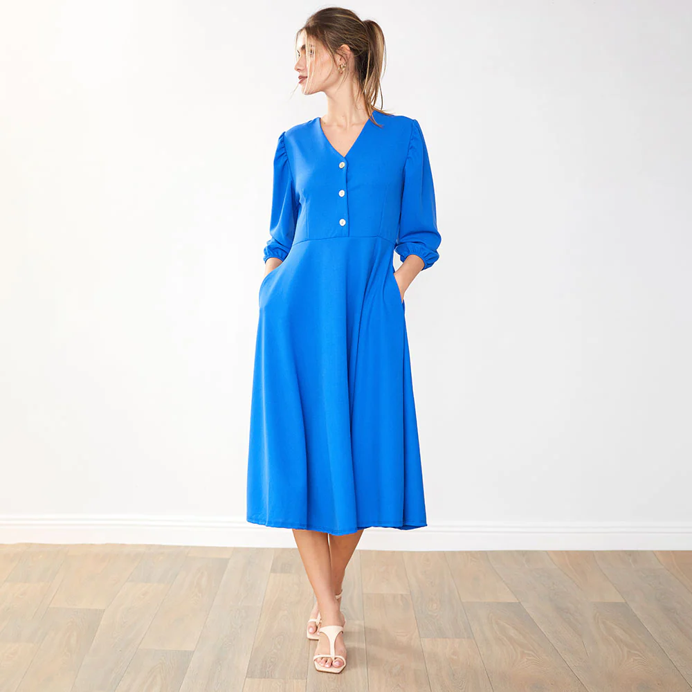 Maisy Dress (Cobalt) - Image 7