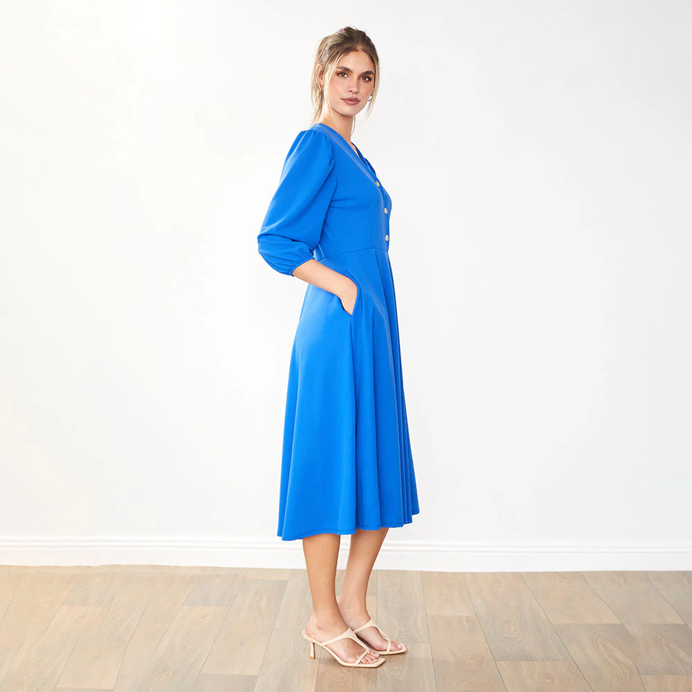 Maisy Dress (Cobalt) - Image 8