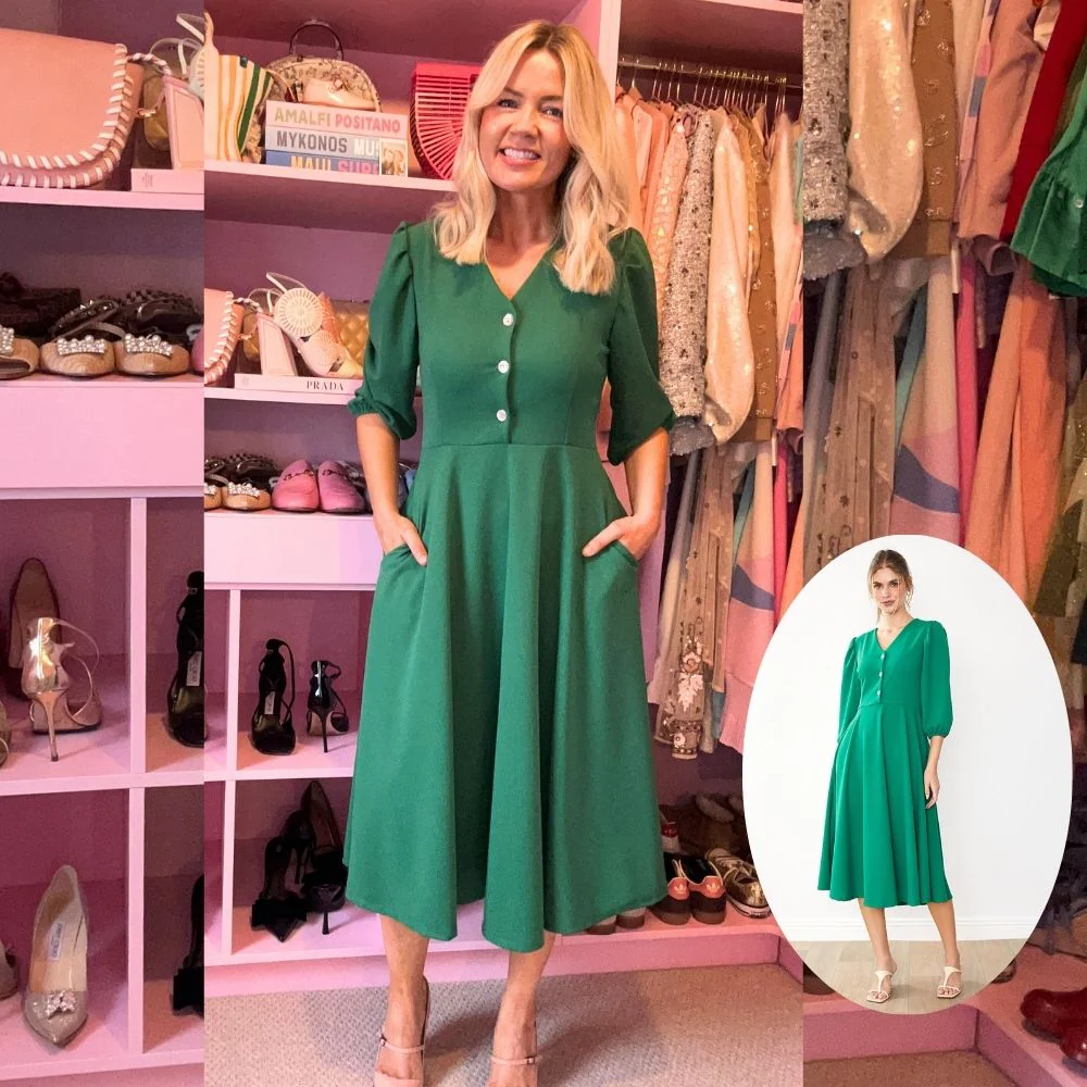 Maisy Dress (Green) - Image 2