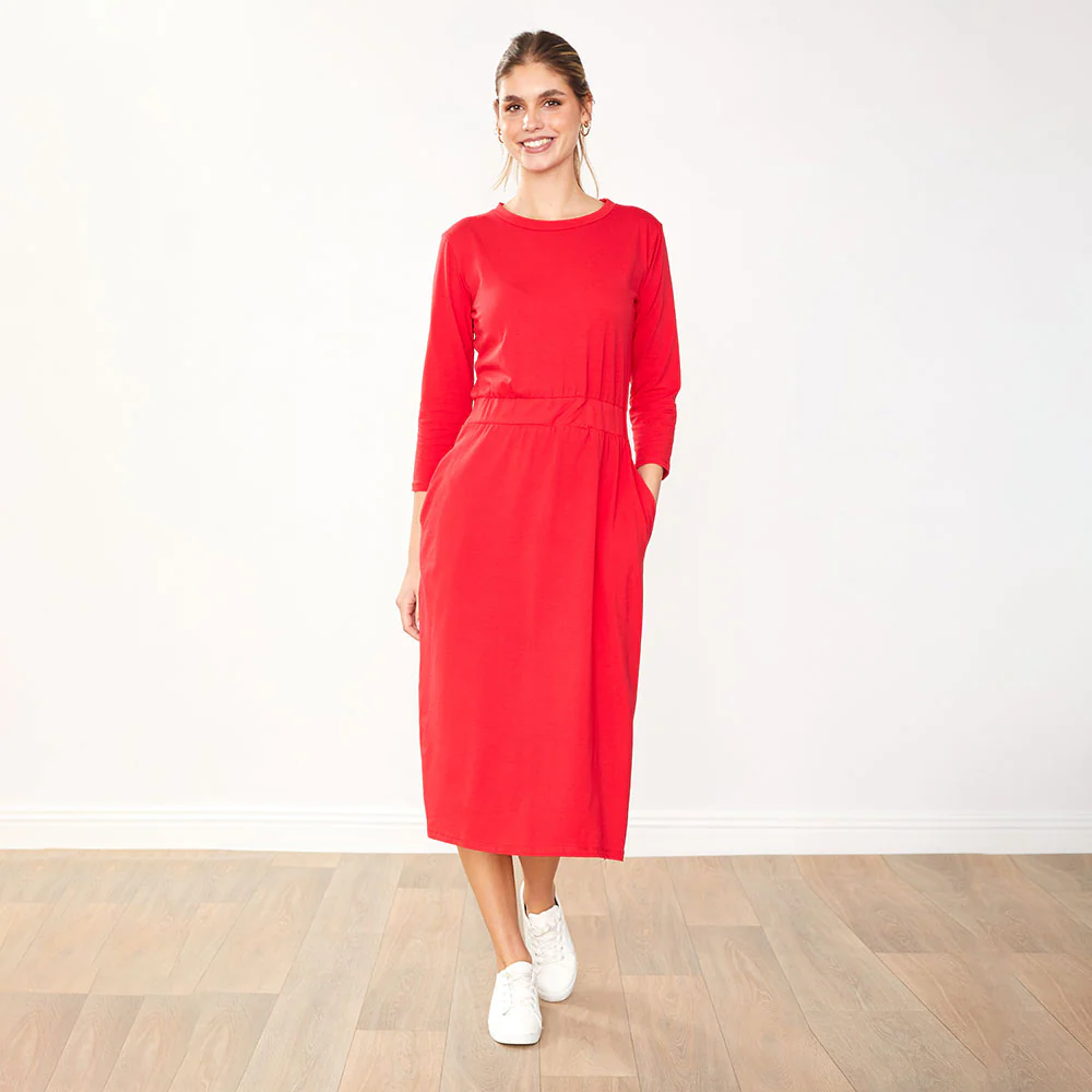 Mara Dress (Red) - Image 4