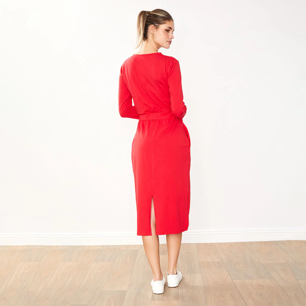 Mara Dress (Red) - Image 7