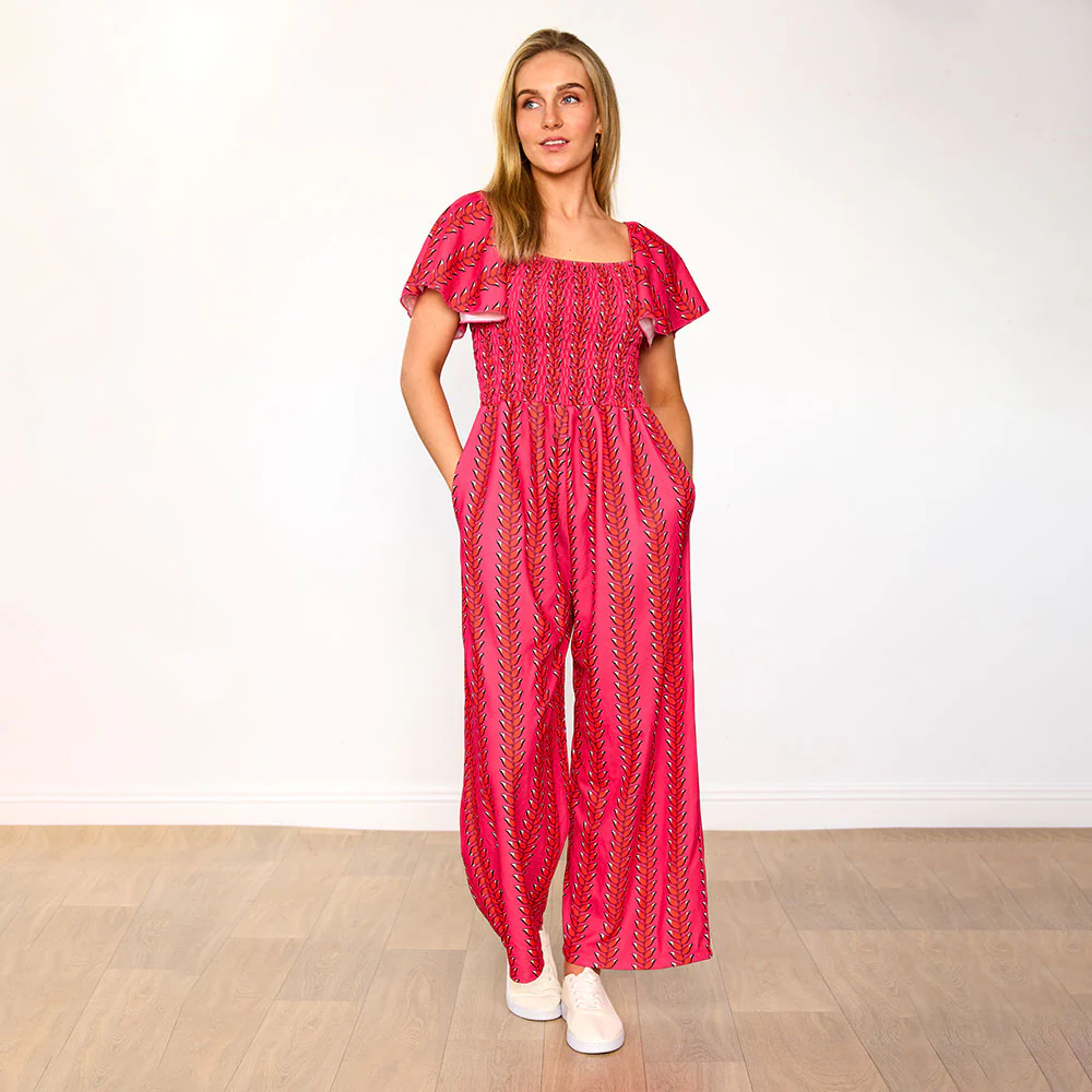 Mara Jumpsuit (Berry) - Image 10