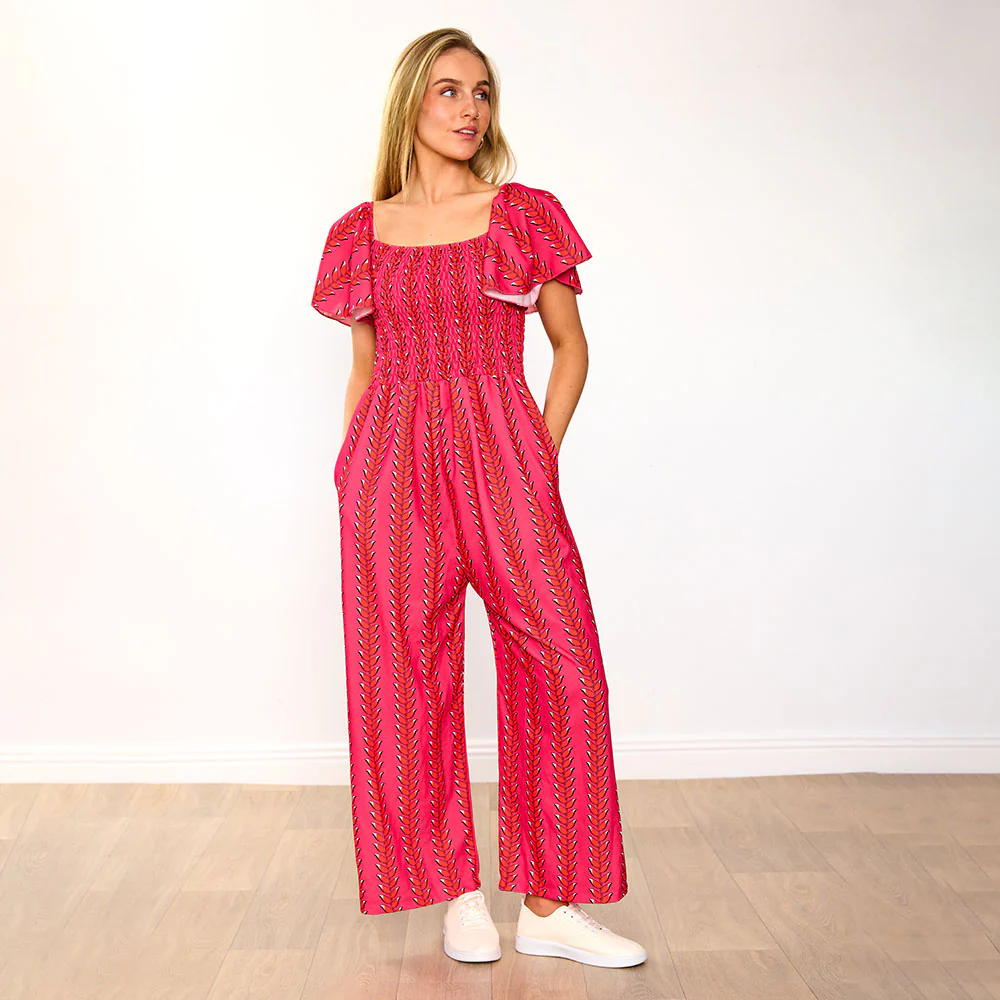 Mara Jumpsuit (Berry) - Image 11