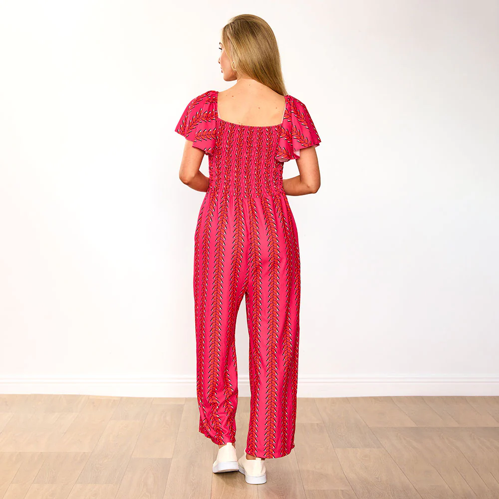 Mara Jumpsuit (Berry) - Image 14