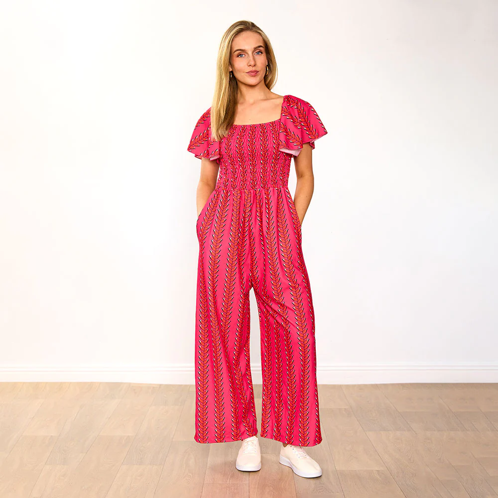 Mara Jumpsuit (Berry) - Image 3
