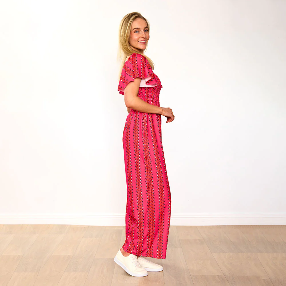 Mara Jumpsuit (Berry) - Image 8