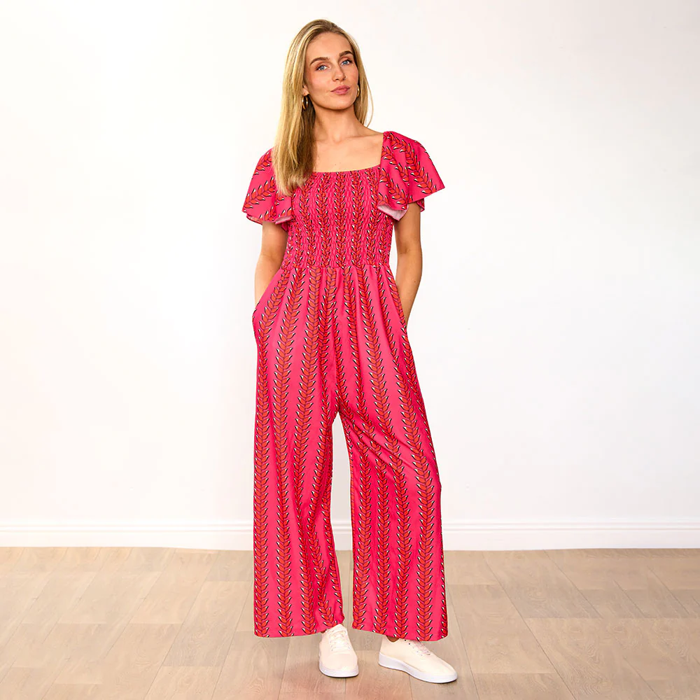 Mara Jumpsuit (Berry) - Image 9