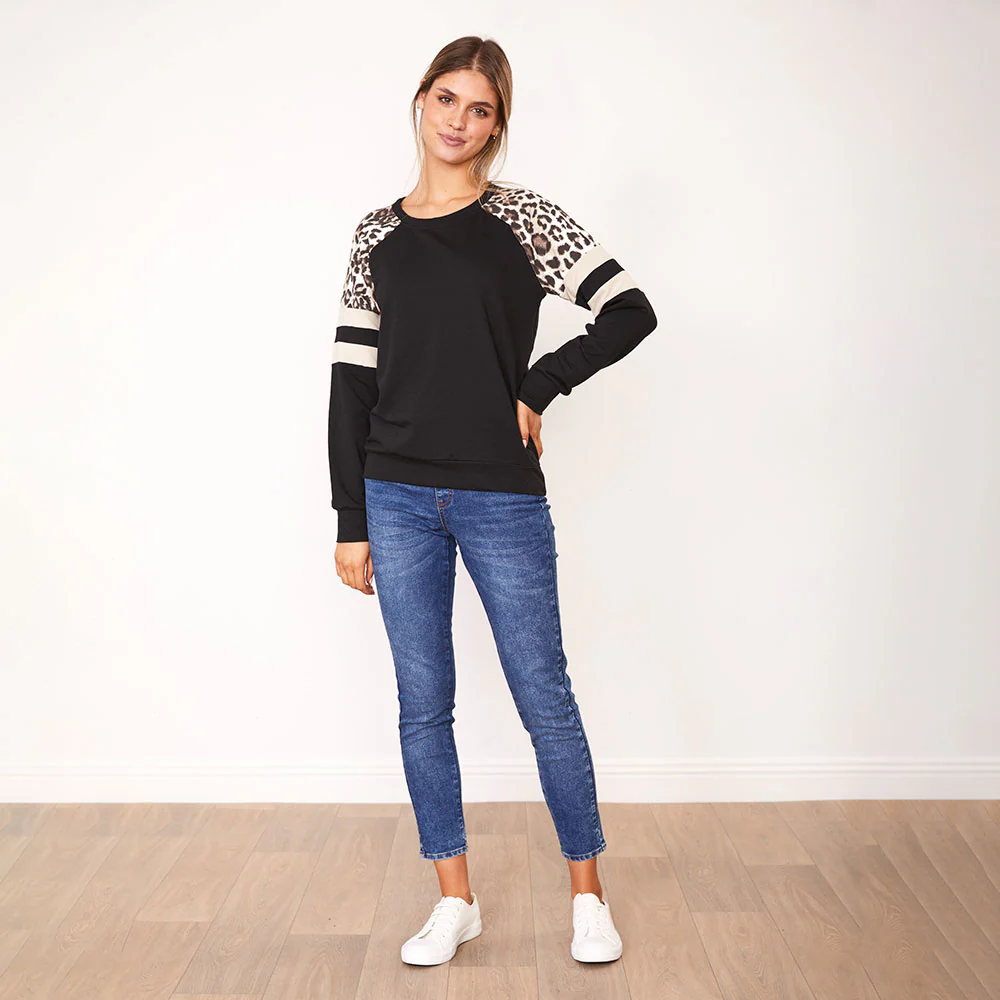 Mariah Jumper (Black Leopard) - Image 3