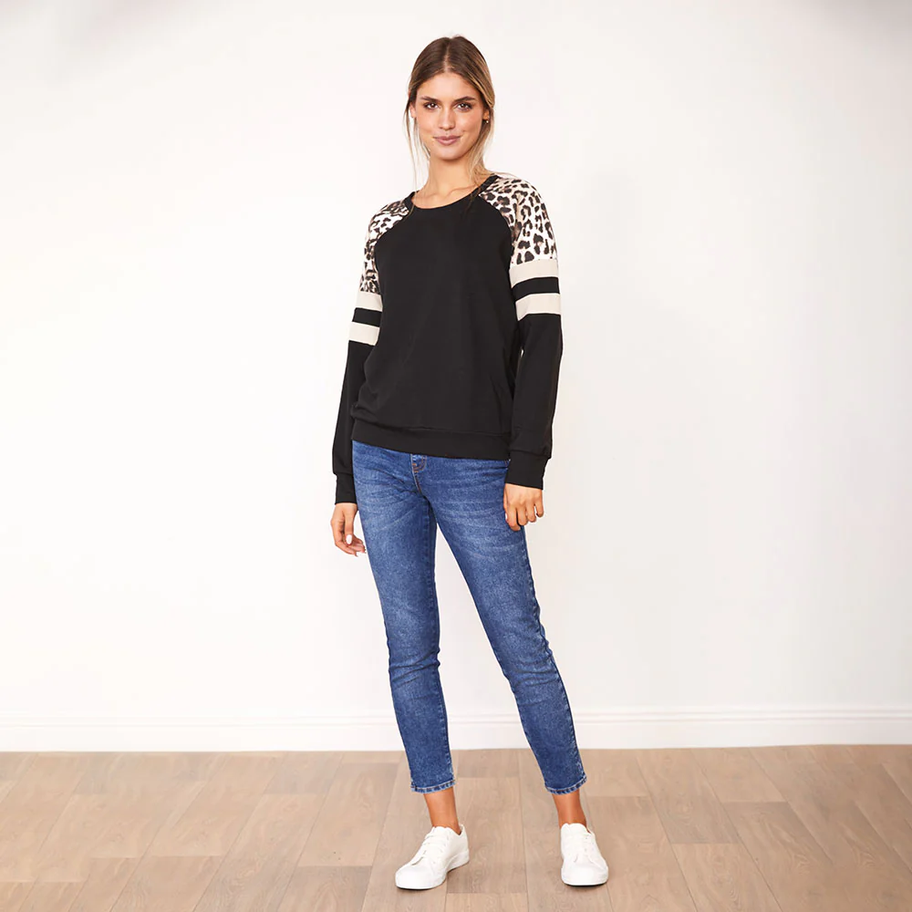 Mariah Jumper (Black Leopard) - Image 7
