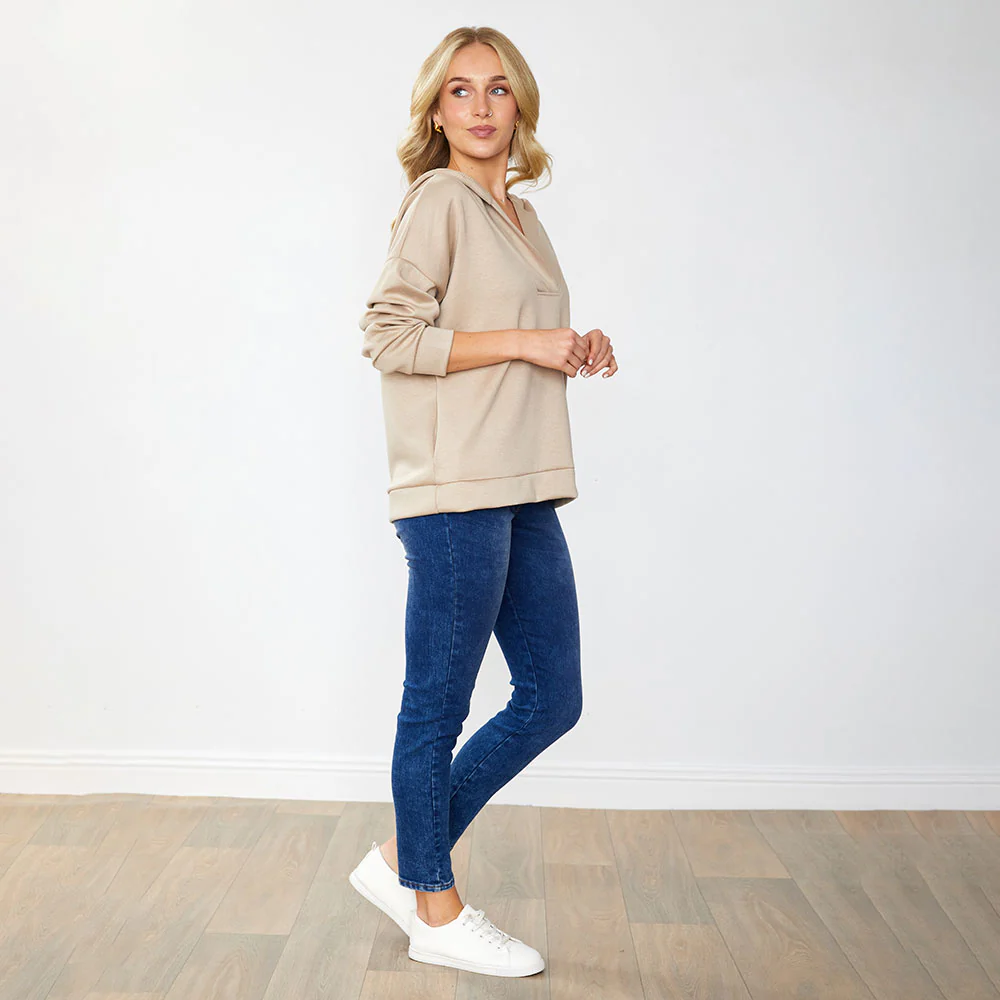 Mariah Hoody (Taupe) - Image 6