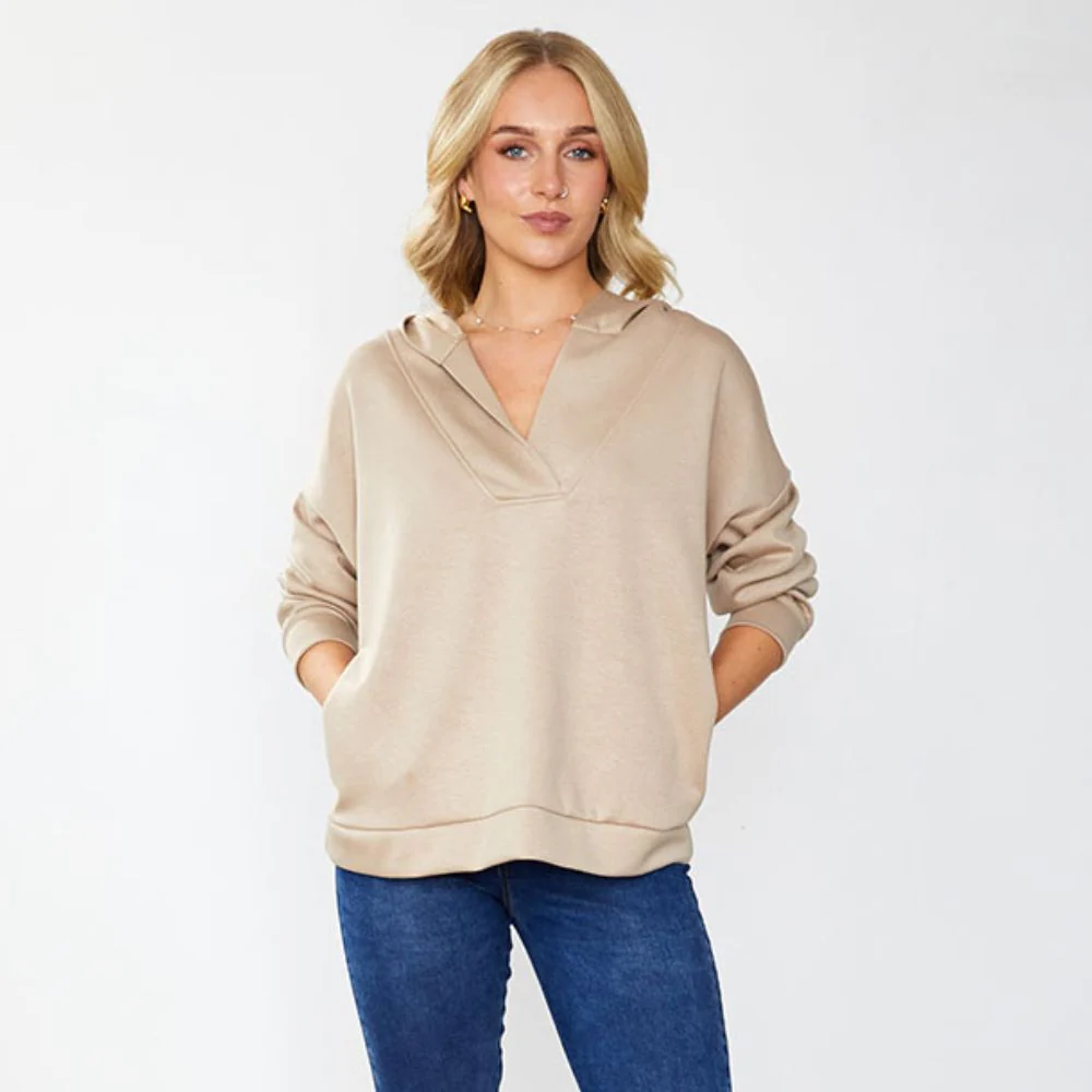 Mariah Hoody (Taupe) - Image 8