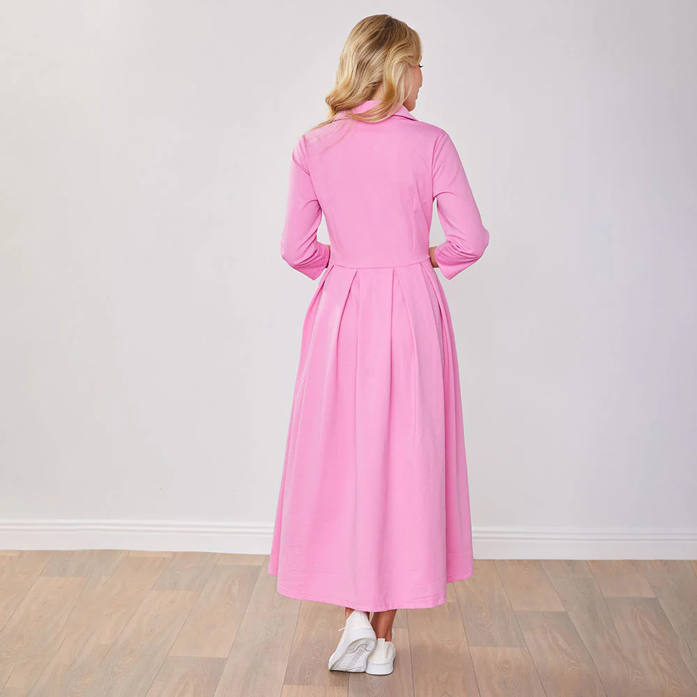 Marie Dress (Barbie Pink) - Image 21