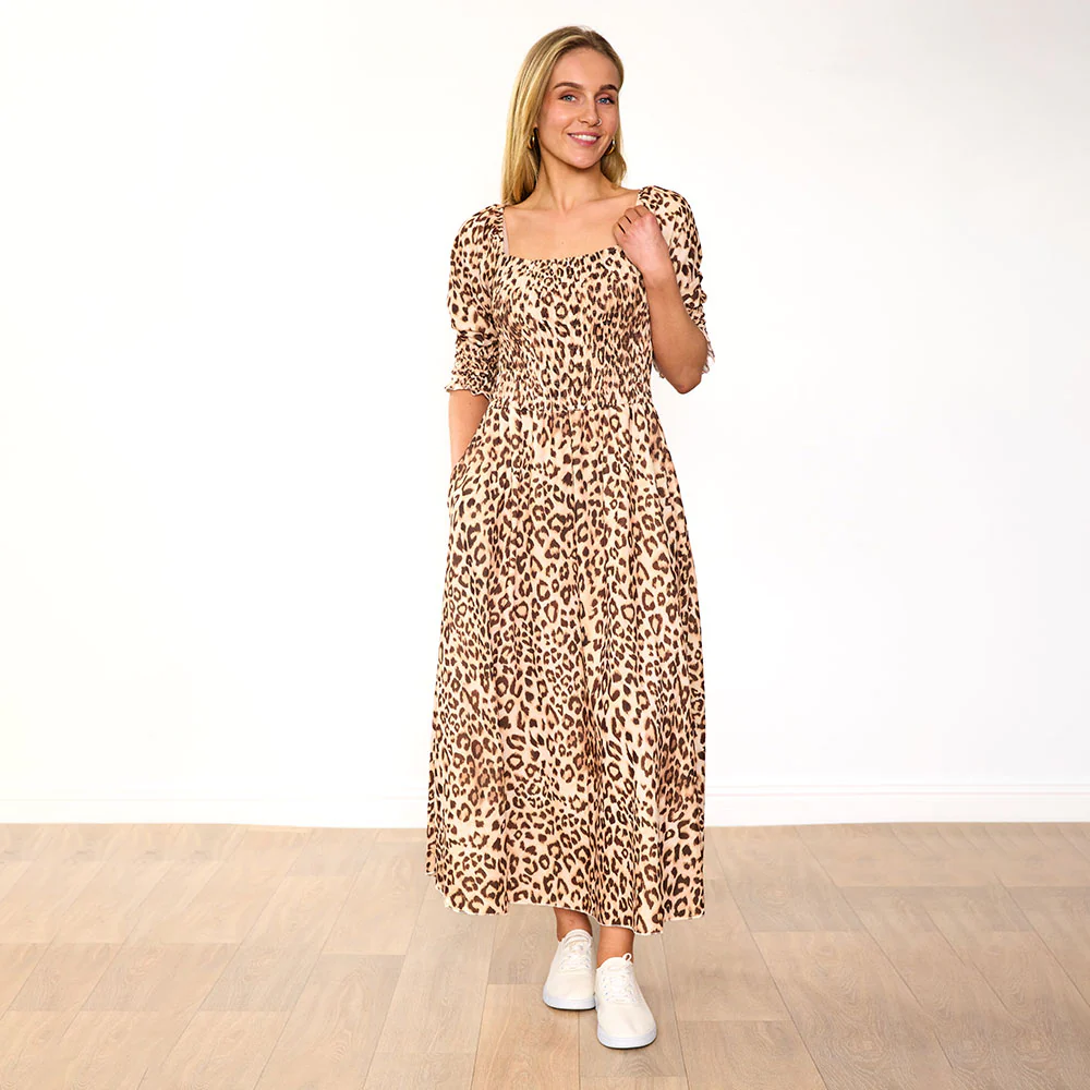 Marla Dress (Leopard) - Image 3