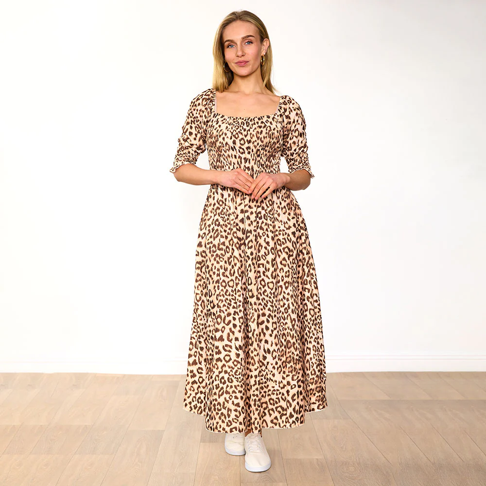 Marla Dress (Leopard) - Image 4