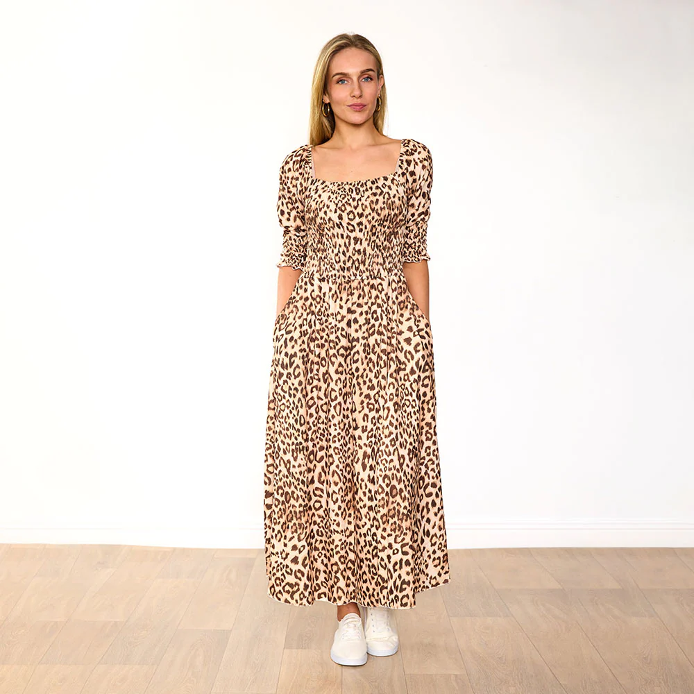 Marla Dress (Leopard) - Image 5